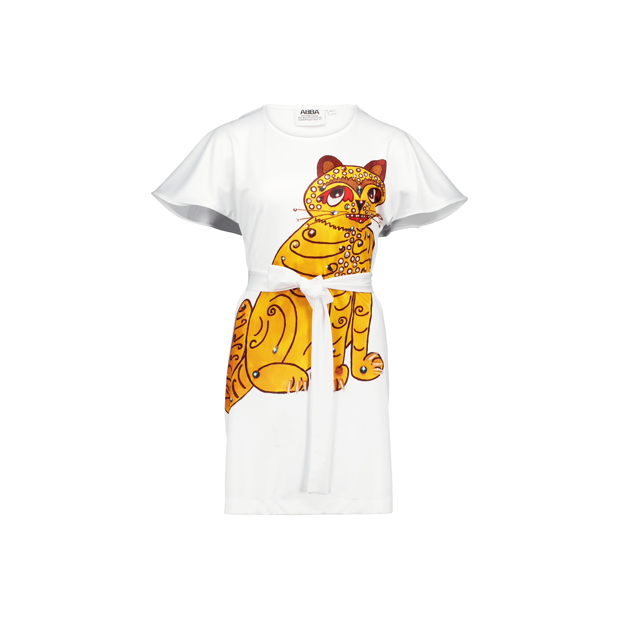 Frida Yellow Cat Dress