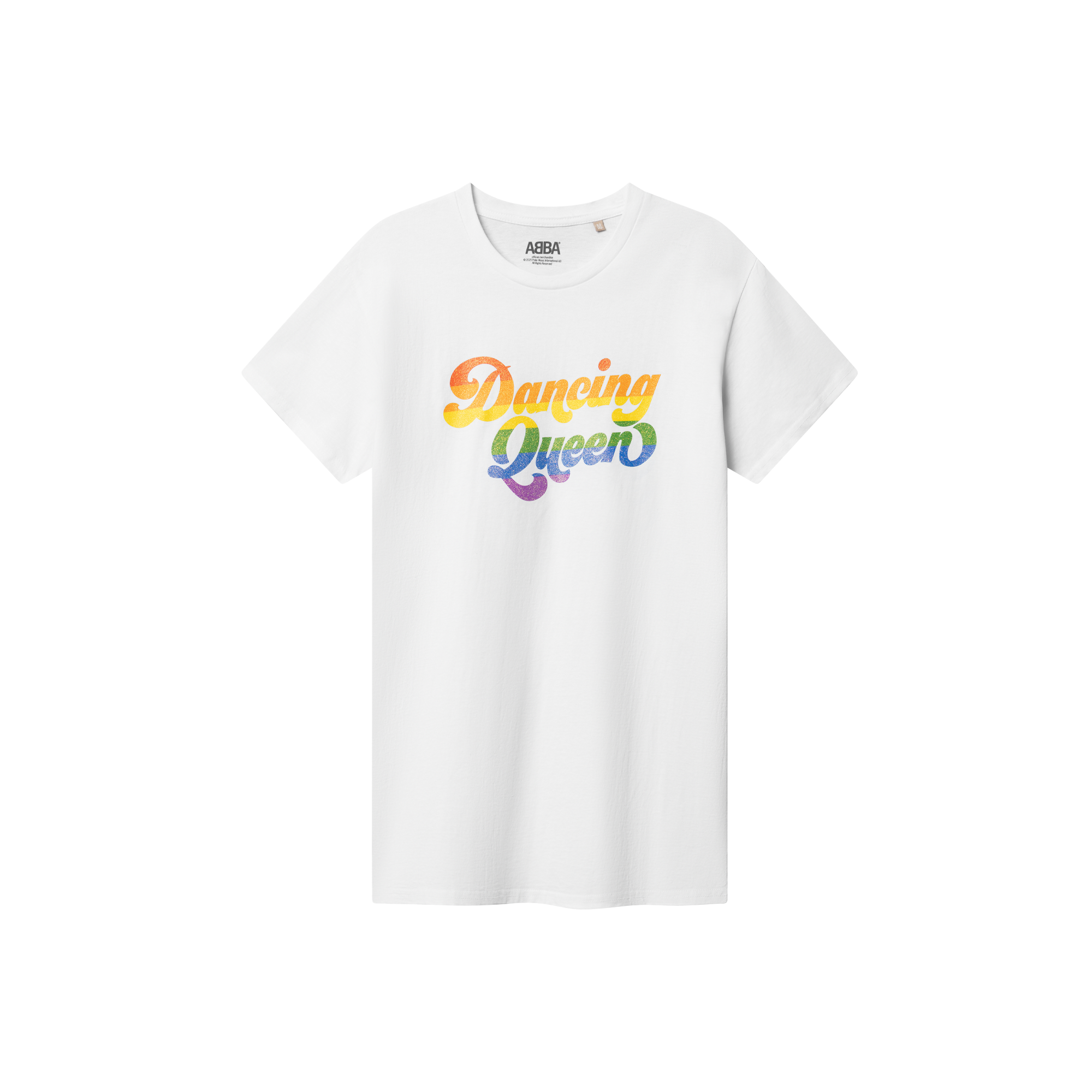 DANCING QUEEN PRIDE T-SHIRT WHITE