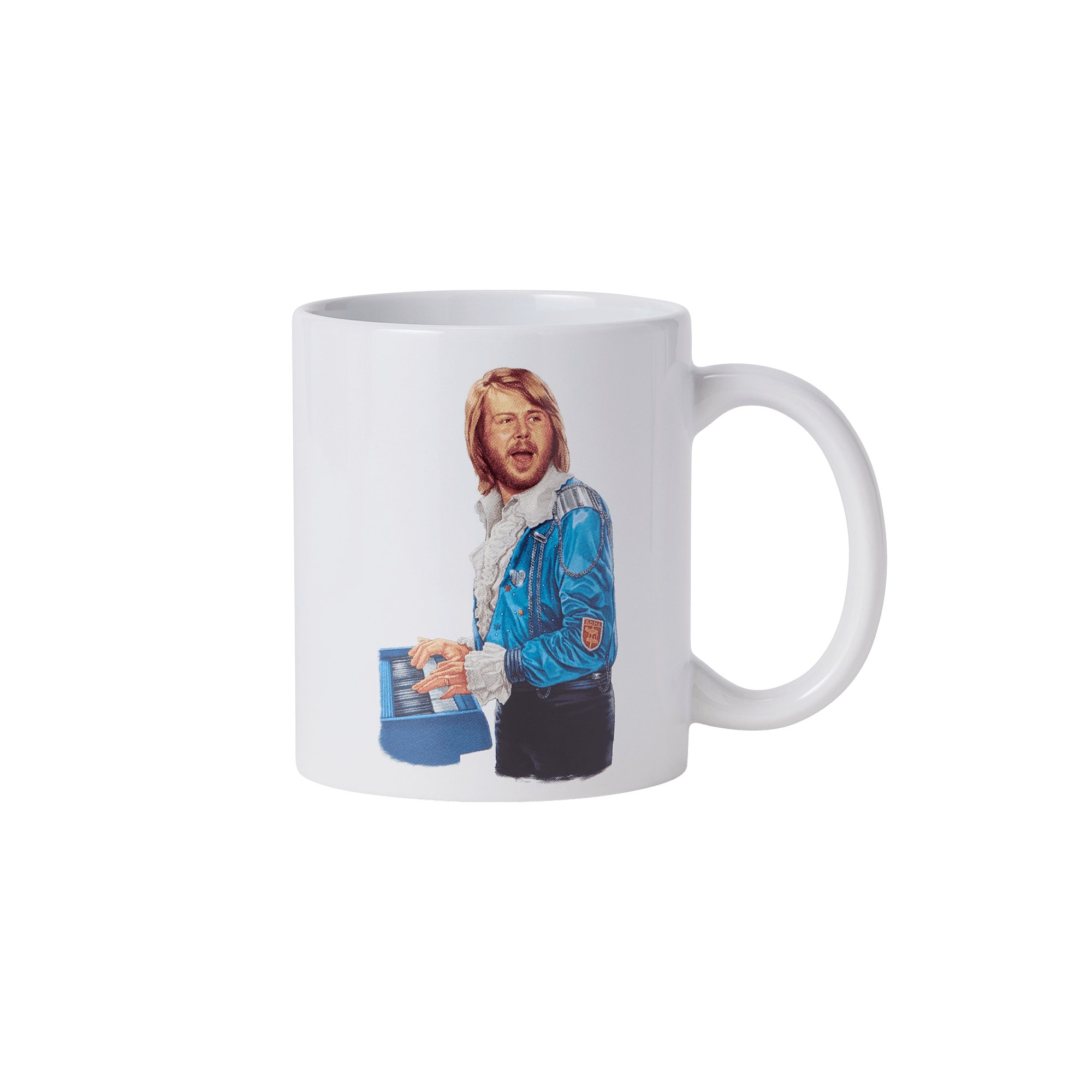 ABBA Benny illustration mug
