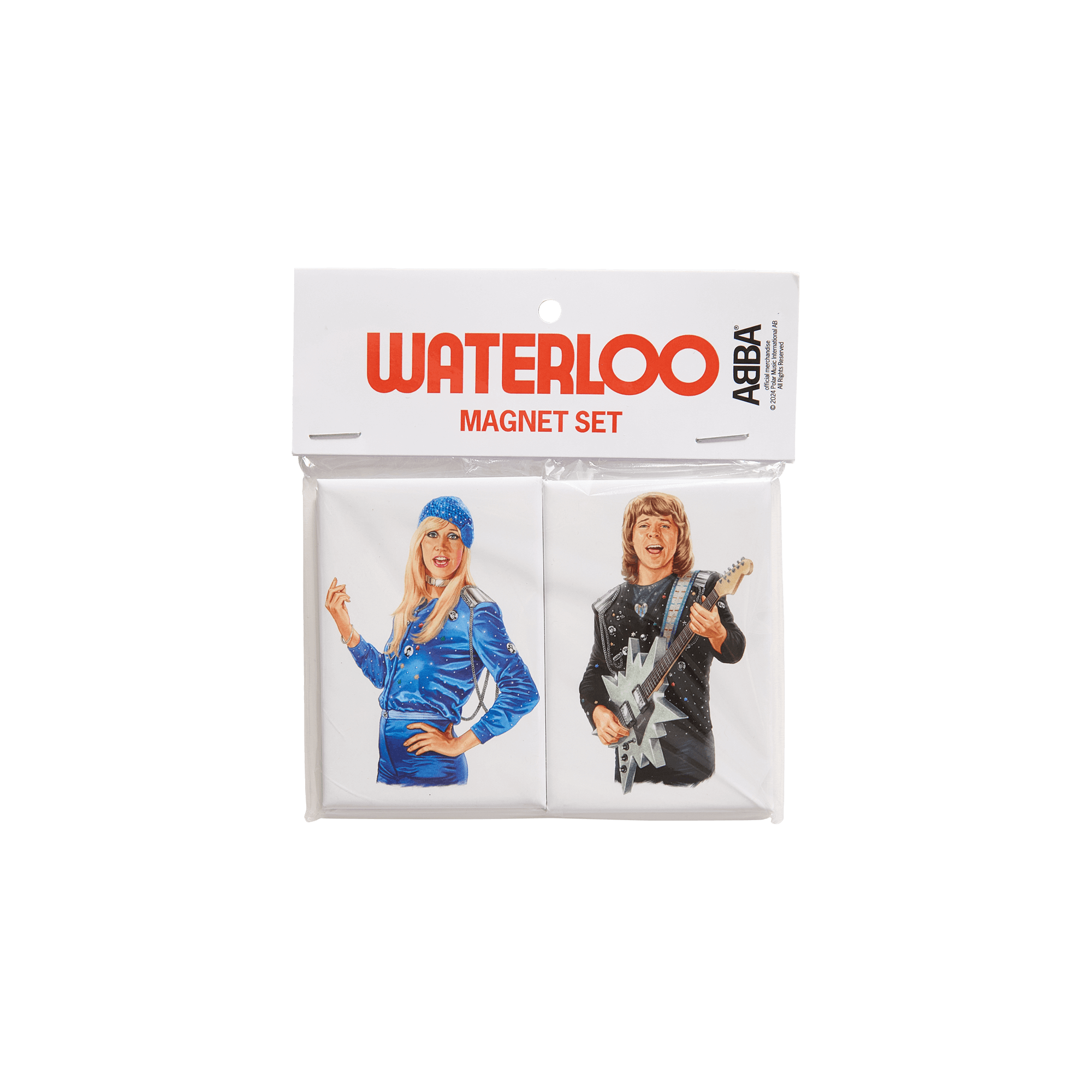 ABBA Waterloo illustration magnet collection