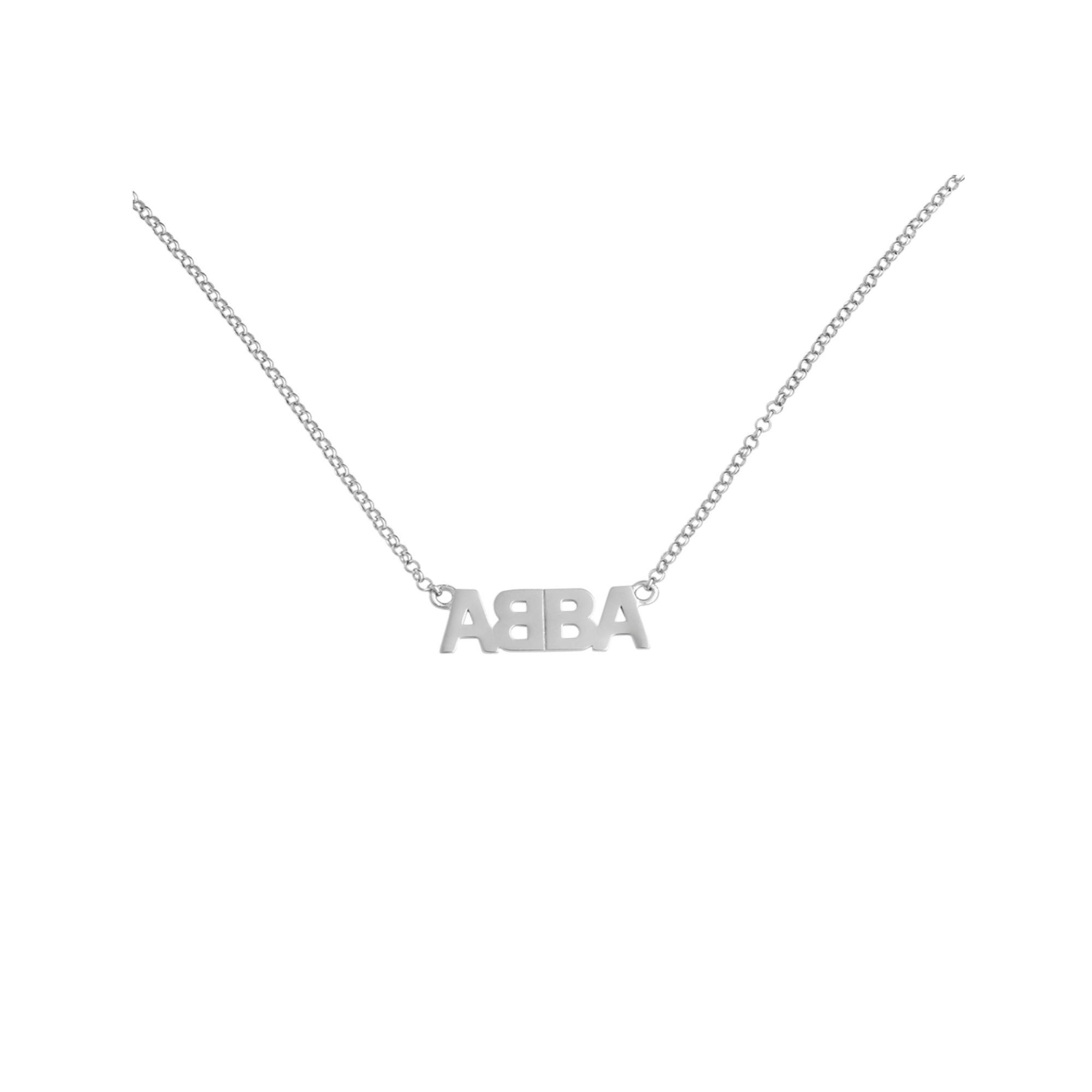 ABBA Silver necklace