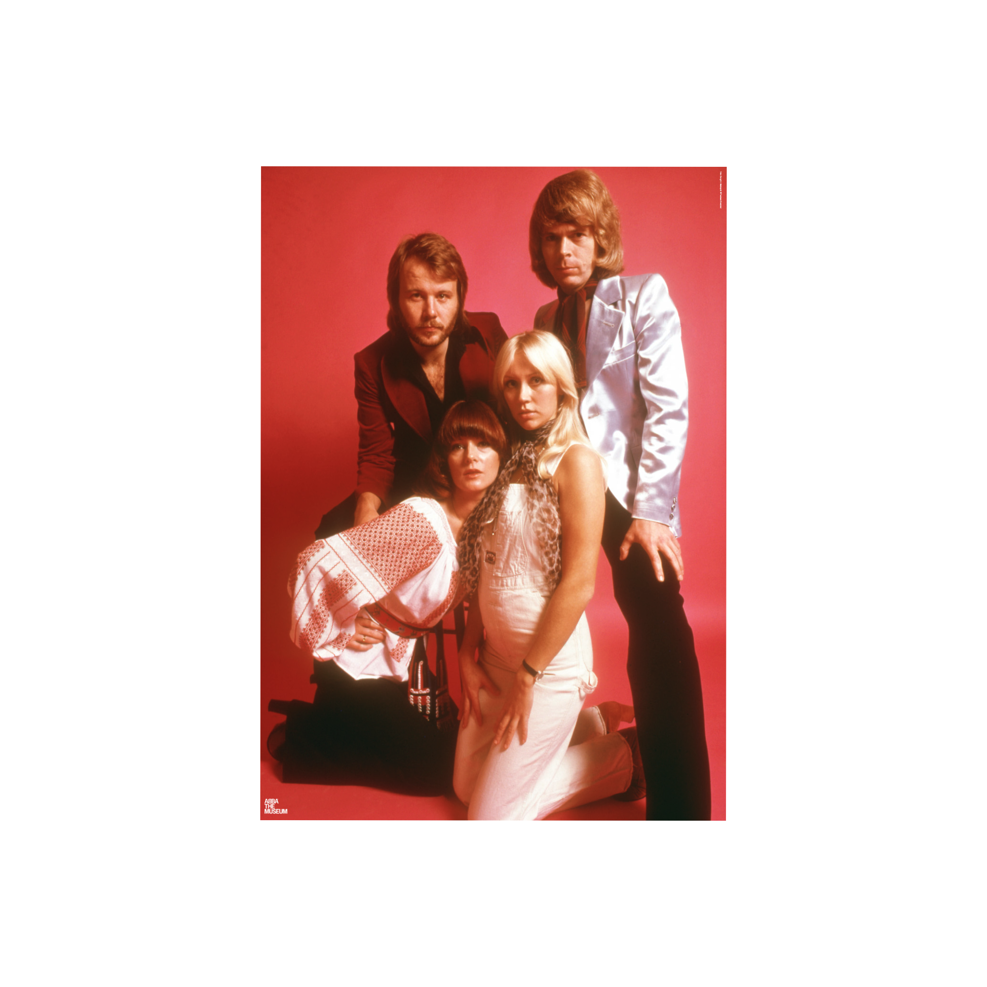 ABBA In studio poster