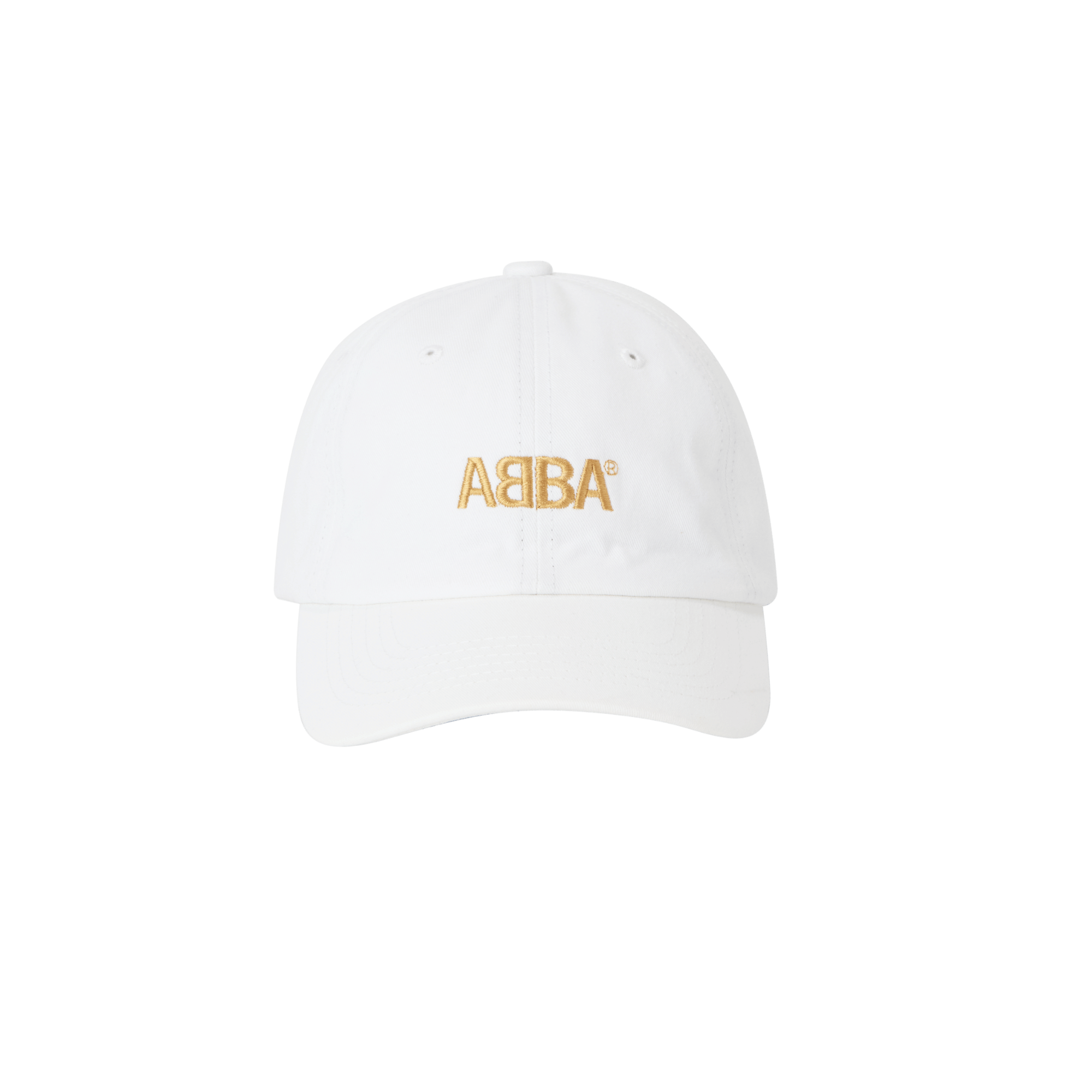 ABBA Gold white dad cap