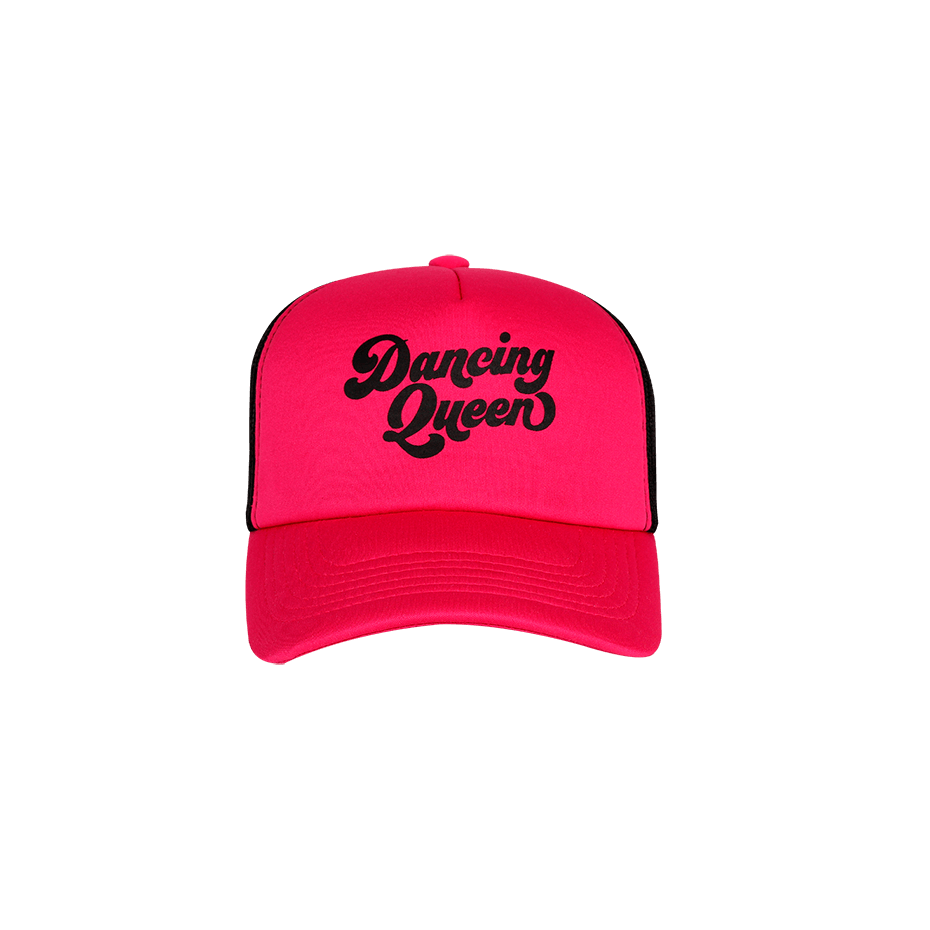 ABBA Dancing Queen trucker cap pink