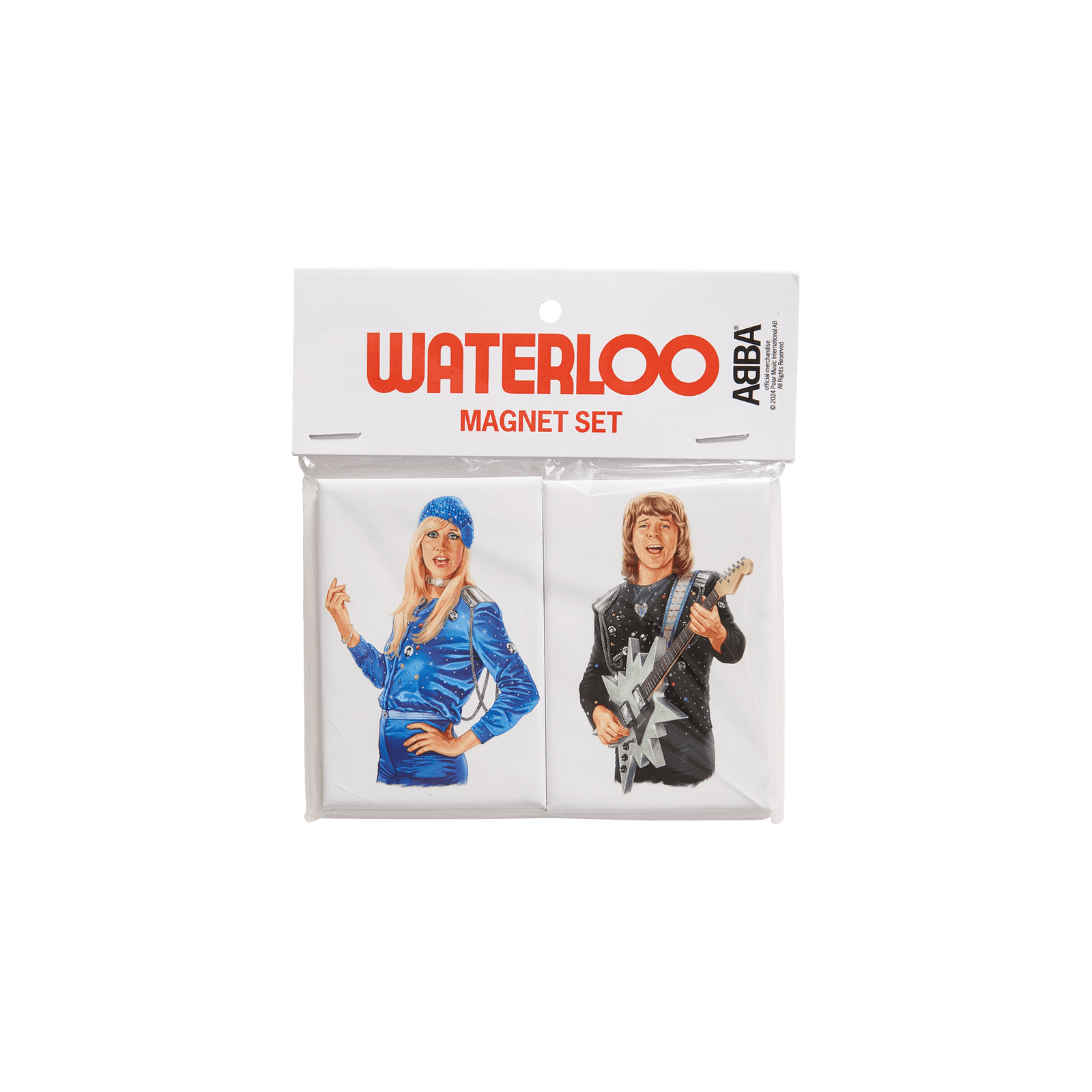 ABBA Waterloo illustration magnet collection – Shop ABBA The Museum