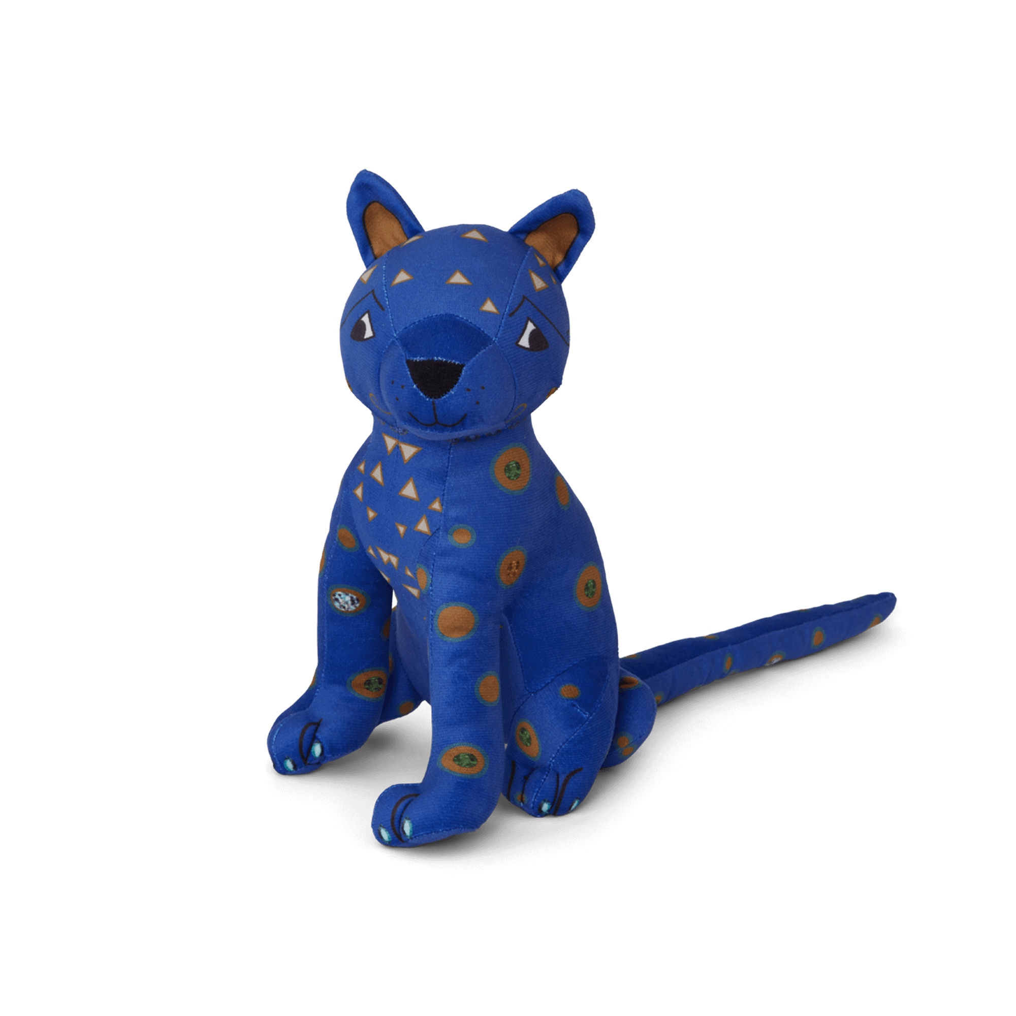 ABBA blue cat plush animal