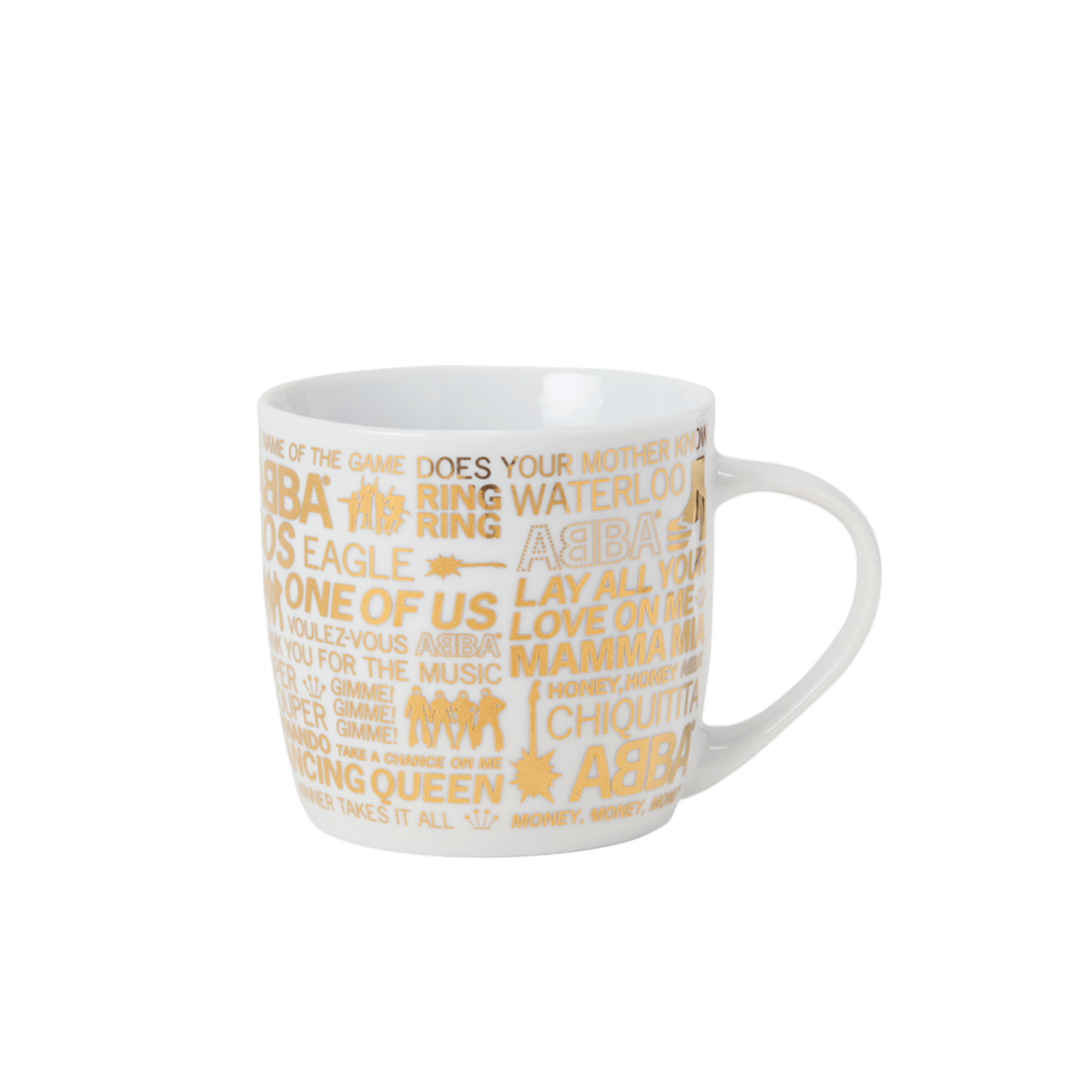 ABBA Gold pattern mug