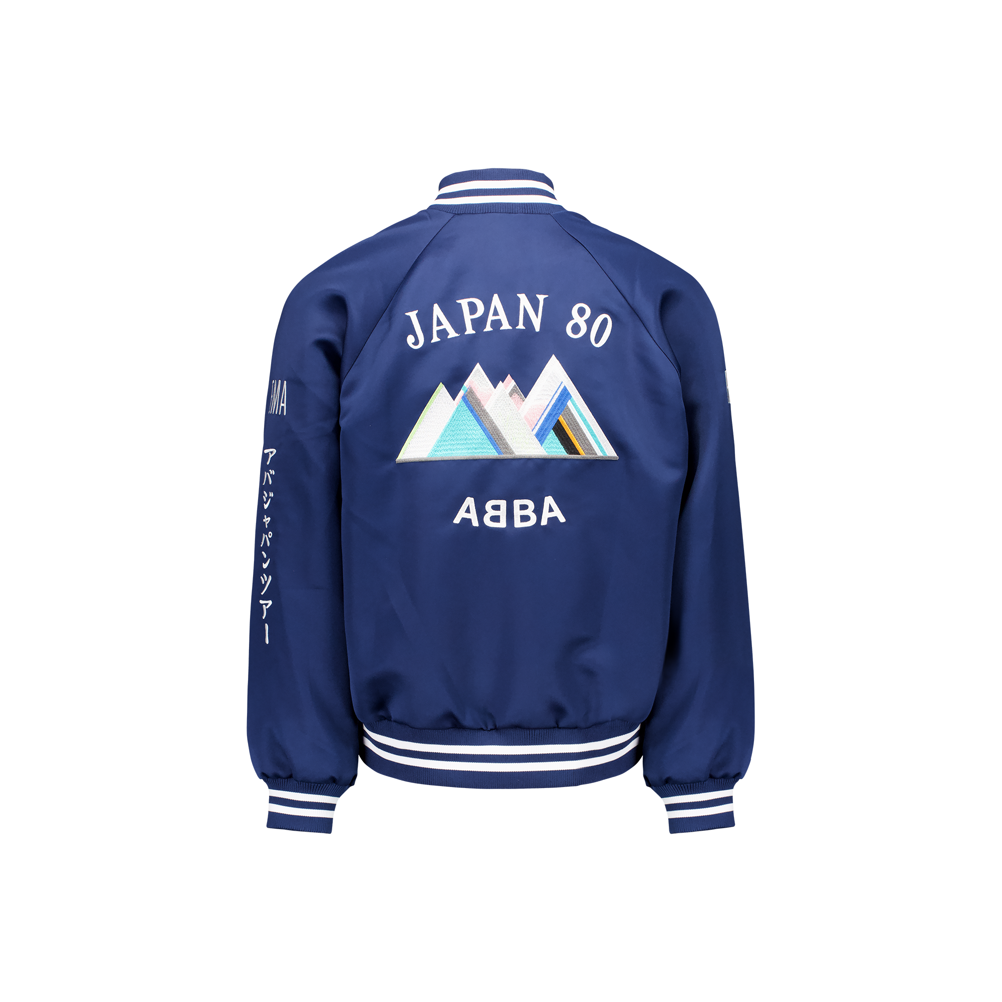 ABBA Japan 80 tour jacket blue